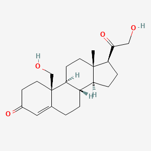 molecular formula C21H30O4 B1217020 19-Hydroxydeoxycorticosterone CAS No. 2394-23-2