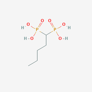 molecular formula C5H14O6P2 B1217021 Pentylidenebisphosphonic acid CAS No. 4672-28-0