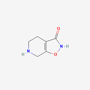 molecular formula C6H9ClN2O2 B1217033 Gaboxadol hydrochloride CAS No. 64603-91-4