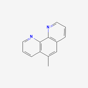 molecular formula C13H10N2 B1217081 5-Methyl-1,10-phenanthroline CAS No. 3002-78-6