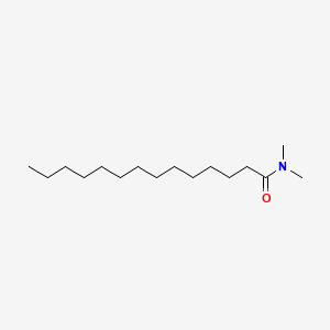 molecular formula C16H33NO B1217084 N,N-Dimethyltetradecanamide CAS No. 3015-65-4