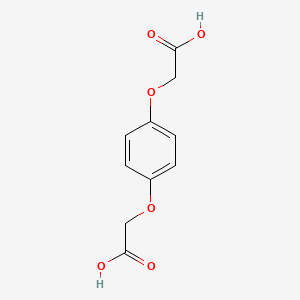 molecular formula C10H10O6 B1217085 2,2'-[1,4-苯撑双(氧)]双乙酸 CAS No. 2245-53-6