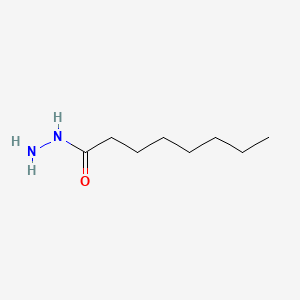 molecular formula C8H18N2O B1217089 Octanohydrazide CAS No. 6304-39-8