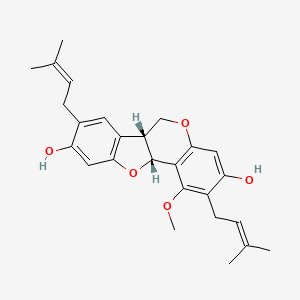 molecular formula C26H30O5 B1217090 1-Methoxyficifolinol 