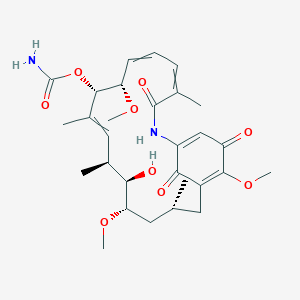molecular formula C29H40N2O9 B1217095 geldanamycin 