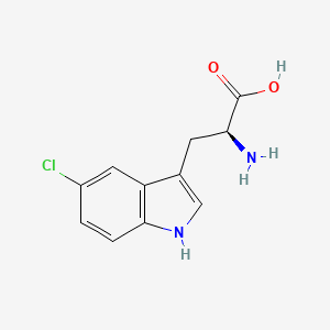 molecular formula C11H11ClN2O2 B1217096 5-Chloro-L-tryptophan CAS No. 52448-15-4