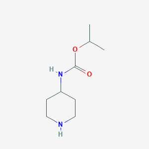 molecular formula C9H18N2O2 B121710 Isopropyl piperidin-4-ylcarbamate CAS No. 141498-57-9