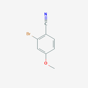 molecular formula C8H6BrNO B121712 2-Bromo-4-methoxybenzonitrile CAS No. 140860-51-1