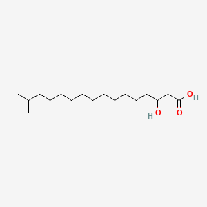 3-Hydroxy-15-methylhexadecanoic acid