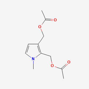 2,3-Bis(acetoxymethyl)-1-methylpyrrole