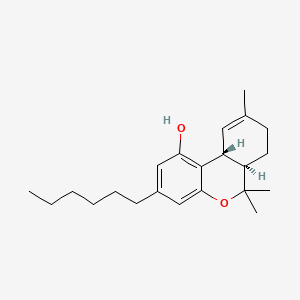 molecular formula C22H32O2 B1217123 n-Hexyl-delta-9-tetrahydrocannabinol CAS No. 36482-24-3