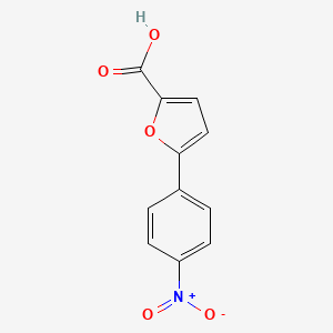 molecular formula C11H7NO5 B1217125 5-(4-Nitrophenyl)furan-2-carboxylic acid CAS No. 28123-73-1