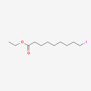 molecular formula C11H21IO2 B1217137 Ethyl 9-iodononanoate CAS No. 57267-52-4