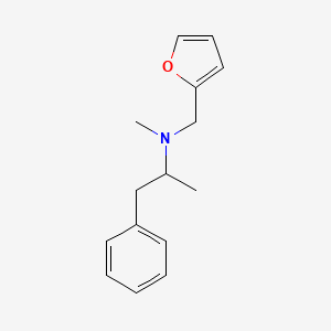 molecular formula C15H19NO B1217151 Furfenorex CAS No. 3776-93-0