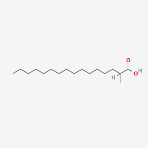 molecular formula C17H34O2 B1217160 2-Methylhexadecanoic acid CAS No. 27147-71-3