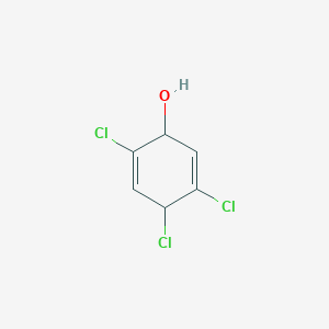 molecular formula C6H5Cl3O B1217164 2,4,5-Trichlorocyclohexa-2,5-dien-1-ol 