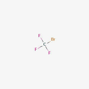 molecular formula CBrF3 B1217167 三氟溴甲烷 CAS No. 75-63-8
