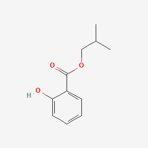 molecular formula C11H14O3 B1217168 Isobutyl salicylate CAS No. 87-19-4