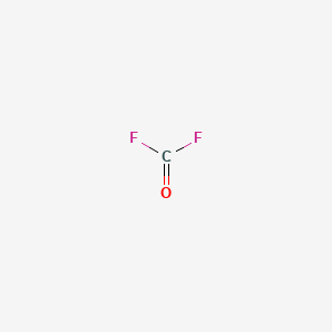 molecular formula COF2<br>CF2O B1217172 Carbonyl fluoride CAS No. 353-50-4