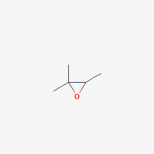 molecular formula C5H10O B1217178 2,3-Epoxy-2-methylbutane CAS No. 5076-19-7