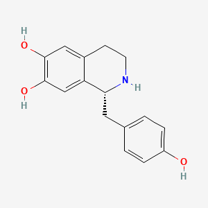 molecular formula C16H17NO3 B1217186 Higenamine CAS No. 106032-53-5
