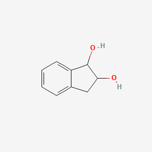 molecular formula C9H10O2 B1217203 1,2-Dihydroxyindan CAS No. 46447-43-2