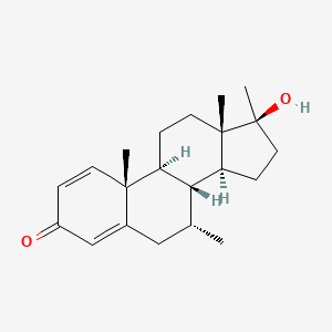 17beta-Hydroxy-7alpha,17-dimethylandrosta-1,4-dien-3-one