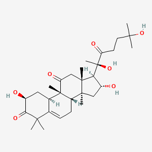 molecular formula C30H46O7 B1217208 Cucurbitacin R CAS No. 55903-92-9