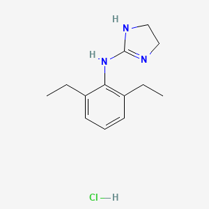 molecular formula C13H20ClN3 B1217211 ST91 CAS No. 59465-42-8