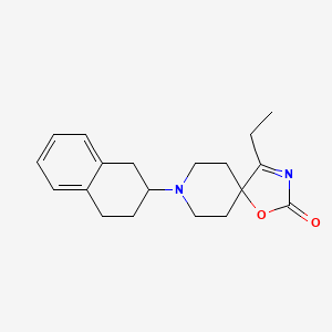 4-Ethyl-8-(1,2,3,4-tetrahydronaphthalen-2-yl)-1-oxa-3,8-diazaspiro[4.5]dec-3-en-2-one