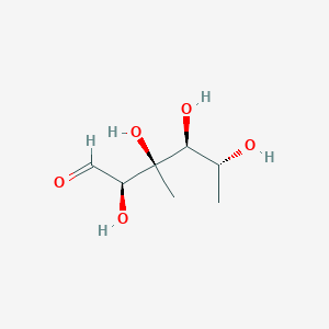 (2R,3R,4S,5R)-2,3,4,5-tetrahydroxy-3-methylhexanal