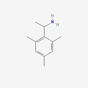 molecular formula C11H17N B1217230 1-Mesitylethanamine CAS No. 76808-14-5