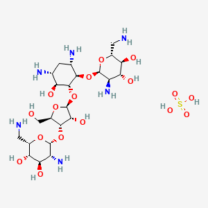 molecular formula C23H52N6O25S3 B1217236 Framycetin sulfate CAS No. 28002-70-2