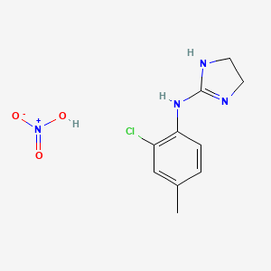 2-(2-Chloro-p-toluidino)-2-imidazoline nitrate