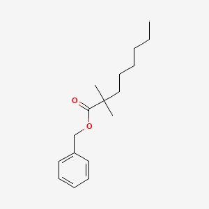 Benzyl 2,2-dimethyloctanoate