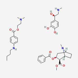 molecular formula C41H58N4O9 B1217258 Tac combination CAS No. 82824-07-5