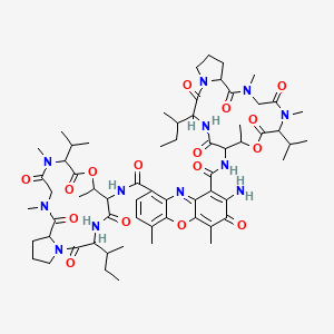molecular formula C64H90N12O16 B1217260 Actinomycin vii 
