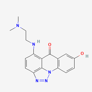molecular formula C17H17N5O2 B1217264 C 1303 CAS No. 128113-19-9