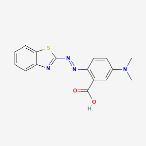 molecular formula C16H14N4O2S B1217279 BTAMB CAS No. 83688-78-2