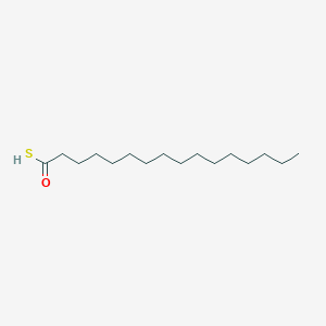 molecular formula C16H32OS B121728 hexadecanethioic S-acid CAS No. 7530-93-0