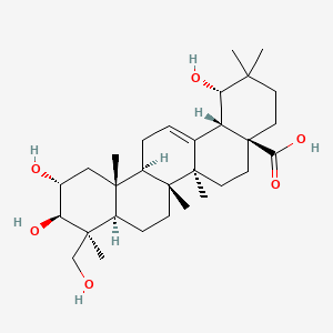 molecular formula C30H48O6 B1217281 Sericic acid CAS No. 55306-03-1