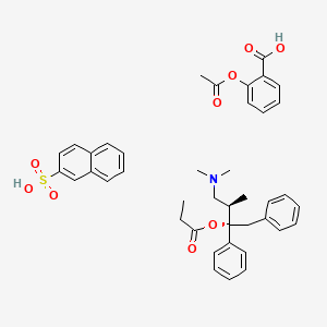 molecular formula C41H45NO9S B1217284 Astra 2167 CAS No. 76847-48-8