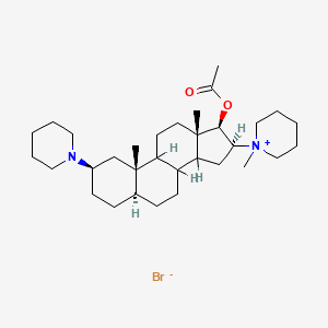 molecular formula C32H55BrN2O2 B1217296 3-(Deacetoxy)vecuronium CAS No. 85639-52-7