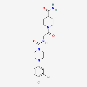 molecular formula C19H25Cl2N5O3 B12173002 C19H25Cl2N5O3 