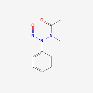 1-Acetyl-1-methyl-2-nitroso-2-phenylhydrazine