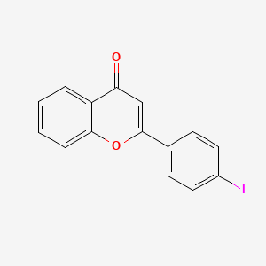 4H-1-Benzopyran-4-one, 2-(4-iodophenyl)-