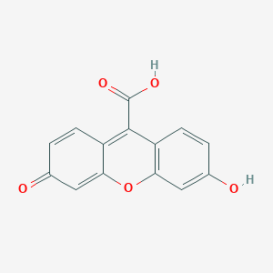 6-Hydroxy-3-oxo-3h-xanthene-9-carboxylic acid