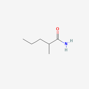 molecular formula C6H13NO B1217331 2-Methylpentanamide CAS No. 6941-49-7
