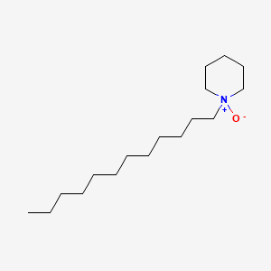 molecular formula C17H35NO B1217337 1-Dodecylpiperidine 1-oxide CAS No. 56501-35-0