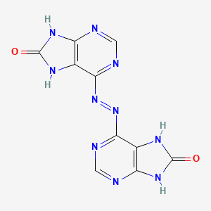 molecular formula C10H6N10O2 B1217338 8,8'-Dioxo-6,6'-azopurine CAS No. 52583-98-9